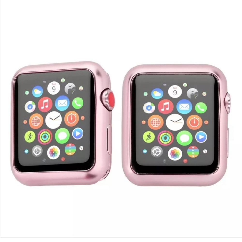 New Apple Watch Rose Gold Bumper Case 44mm - Picture 5 of 10